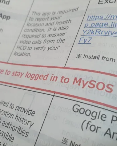 MySOS application