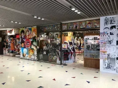 The JUMP Shop, where you can find all the heroes of Shōnen Jump