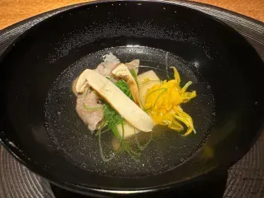 soupe restaurant kaiseki monya tokyo