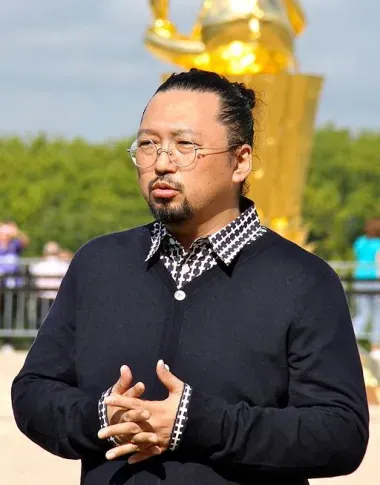 Takashi Murakami à Versailles en 2010.