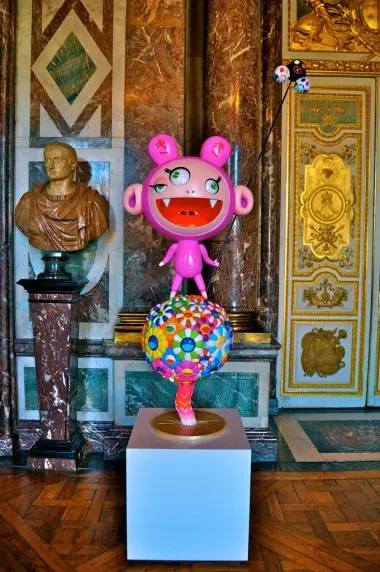 La sculpture Kiki exposée chateau de Versailles en 2010.