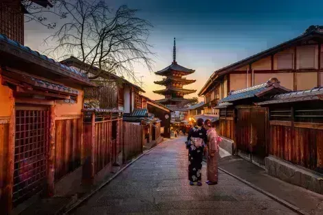 Visite el histórico distrito de Gion, en el corazón de Kioto