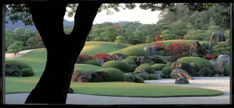 Das Adachi Art Museum und sein Garten, von der Fachpresse als "das schönste in Japan" angesehen