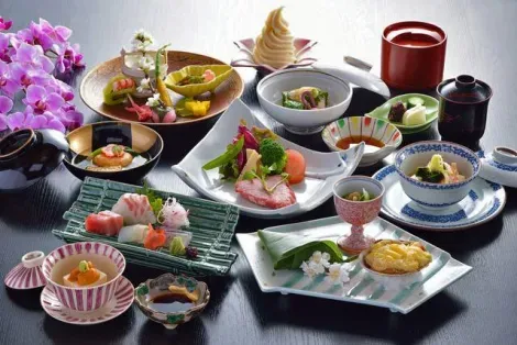 El tofu se prepara de muchas diferentes formas en el restaurante Tosho.