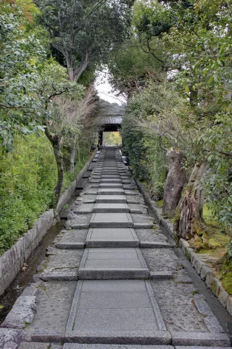 L'entrée du Kodaiji à Kyoto. 