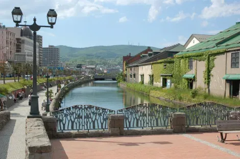 El canal de Otaru, punto de referencia de la ciudad.