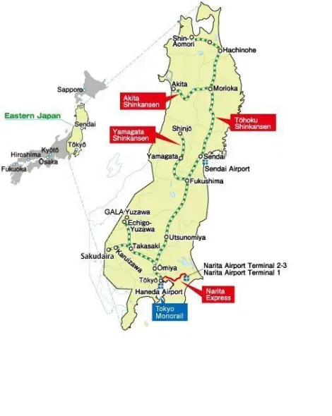 Le JR East Pass Tohoku