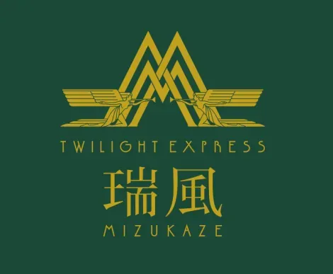 Le logo du nouveau train de luxe Twilight Express Mizukaze