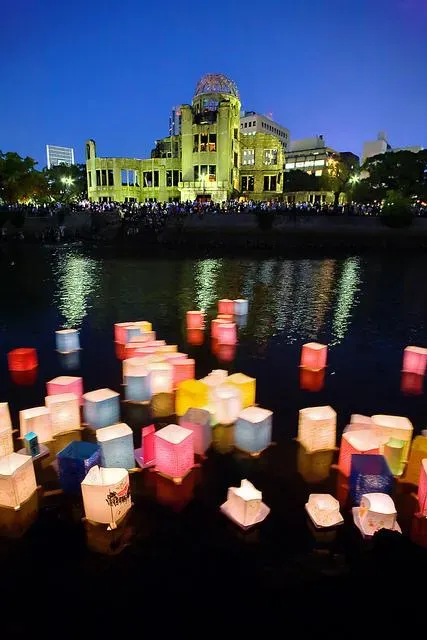 Hiroshima tiene una ceremonia todos los 6 de agosto.