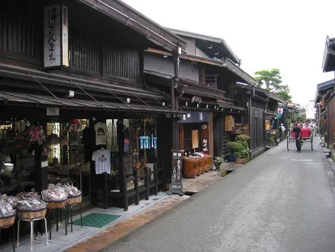 Le quatier de Kami-Sannomachi