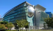 Le Dome Gaia au musée des sciences et de l'innovation du Miraikan (Tokyo)