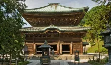 Le temple Kencho-ji, à Kita-Kamakura, le plus ancien temple zen du Japon.