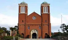 La cathédrale d'Urakami, au nord de Nagasaki.