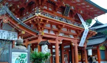 Ikuta-jinja, un des plus vieux sanctuaires shintô du Japon à Kobe.