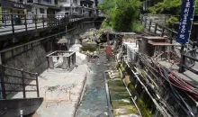 Onsen Yunomine una de las aguas termales más antiguas de Kumano.