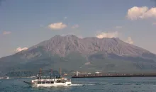 El ferry es una buena opción para explorar la región de Kagoshima.
