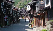 Une des charmantes petites rues de Narai Juku