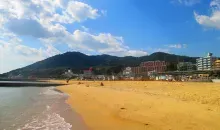 La plage de Suma, près de Kobe