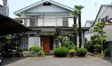 Casa japonesa en el barrio de Mitaka, en Tokyo.