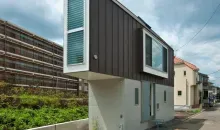 La maison Horinouchi (aussi appelée "la maison face à la rivière") du Mizuishi architect atelier