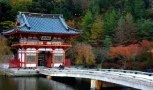 Le temple Katsuô-ji, dans le parc naturel de Minô près d'Osaka