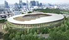 Le projet de stade de Kengo Kuma pour les Jeux olympiques 2020