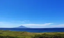 L'île Rishiri et son Fuji vue depuis Wakkanai