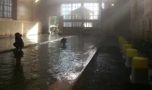 Le bain du Kanaya Onsen
