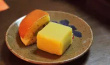 Japanese sweets - dorayaki and sweet potato cake