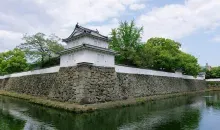 Le château de Funai à Oita
