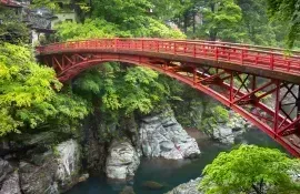 Pont Toryu sur la rivière Arakawa, Chichibu
