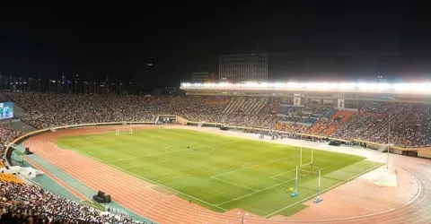 Le stade national à Tokyo