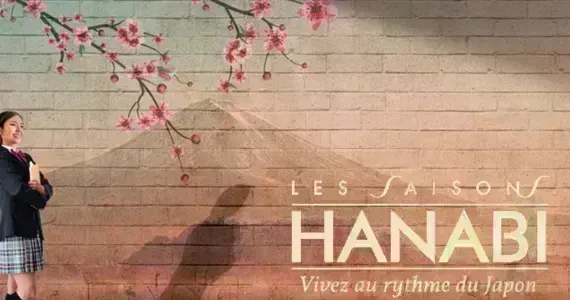 Affiche du festival cinématographique les saisons du hanabi